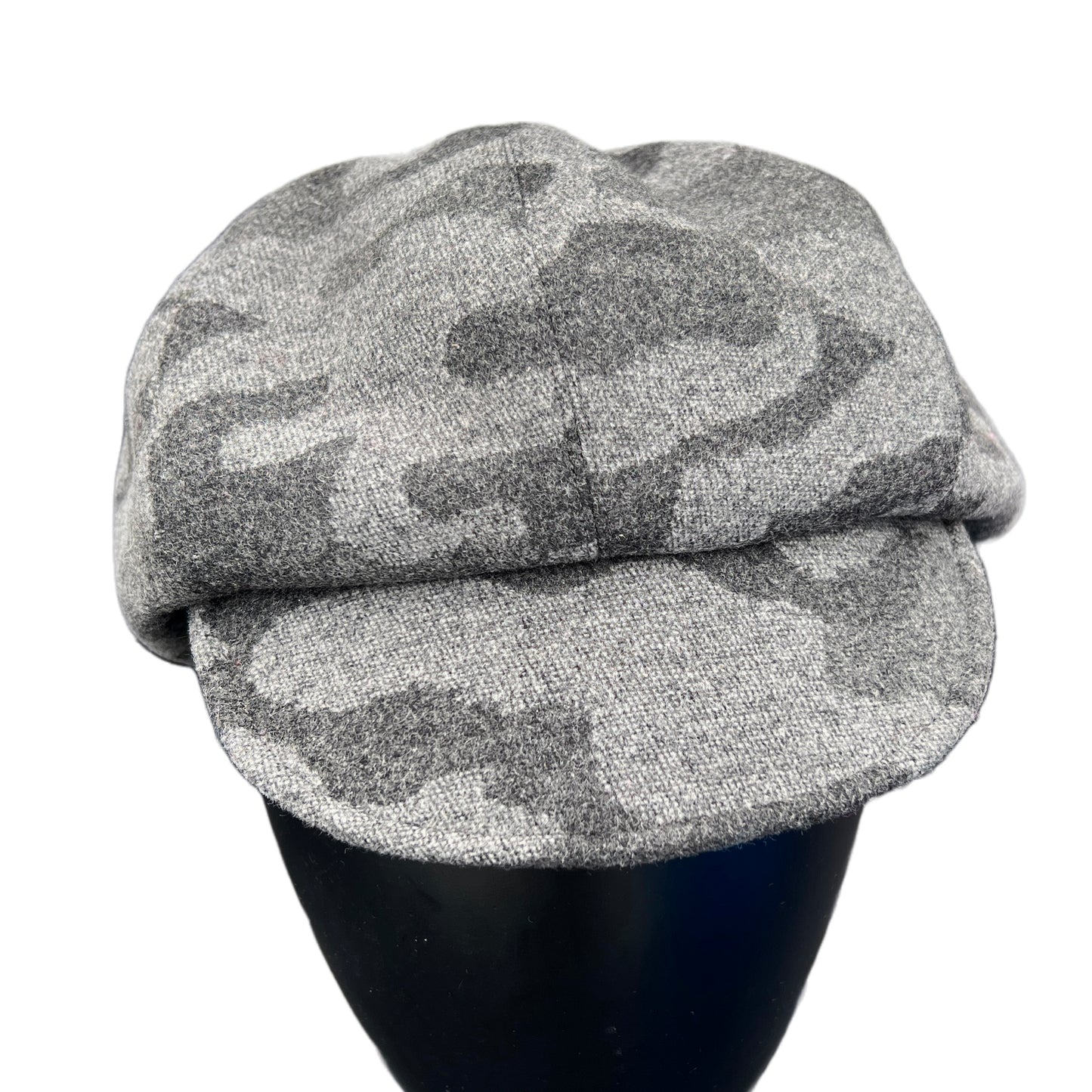 Wall Street Cap in Camo Wool