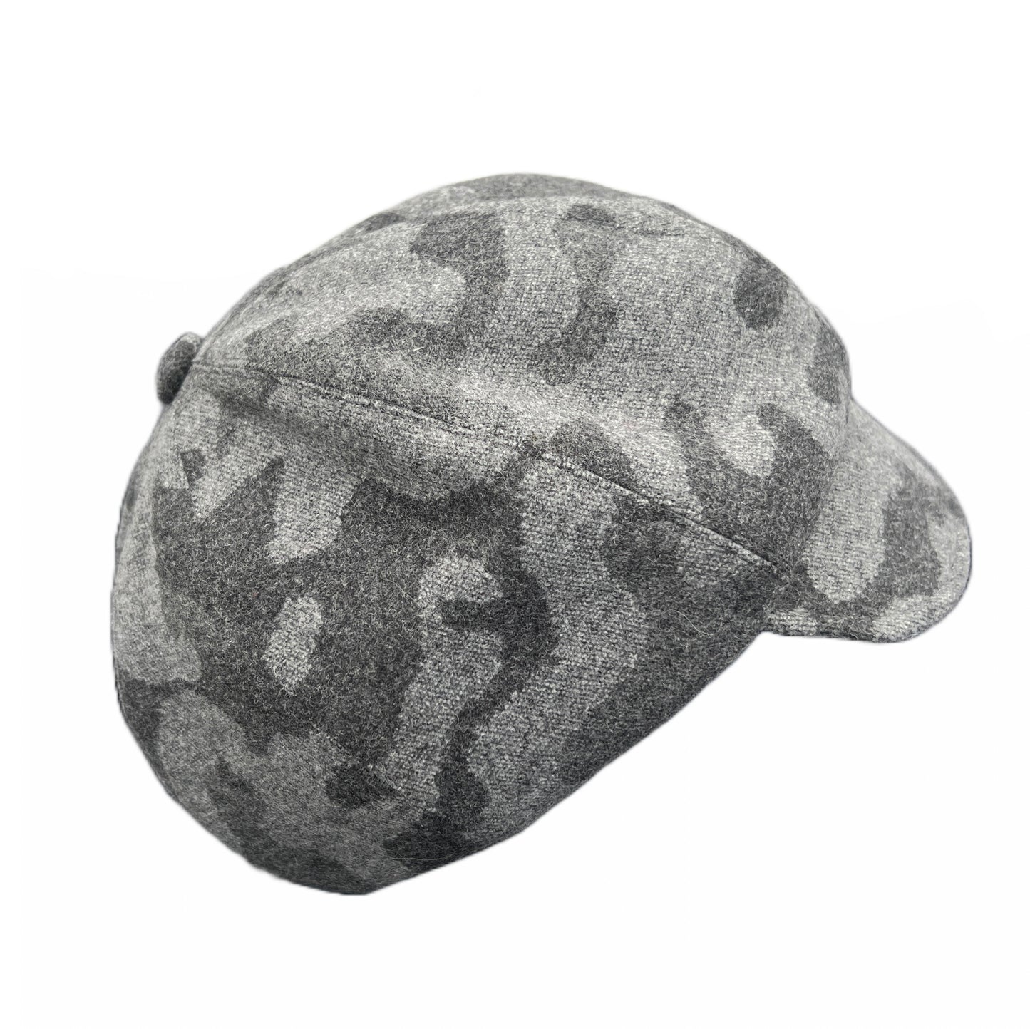 Wall Street Cap in Camo Wool